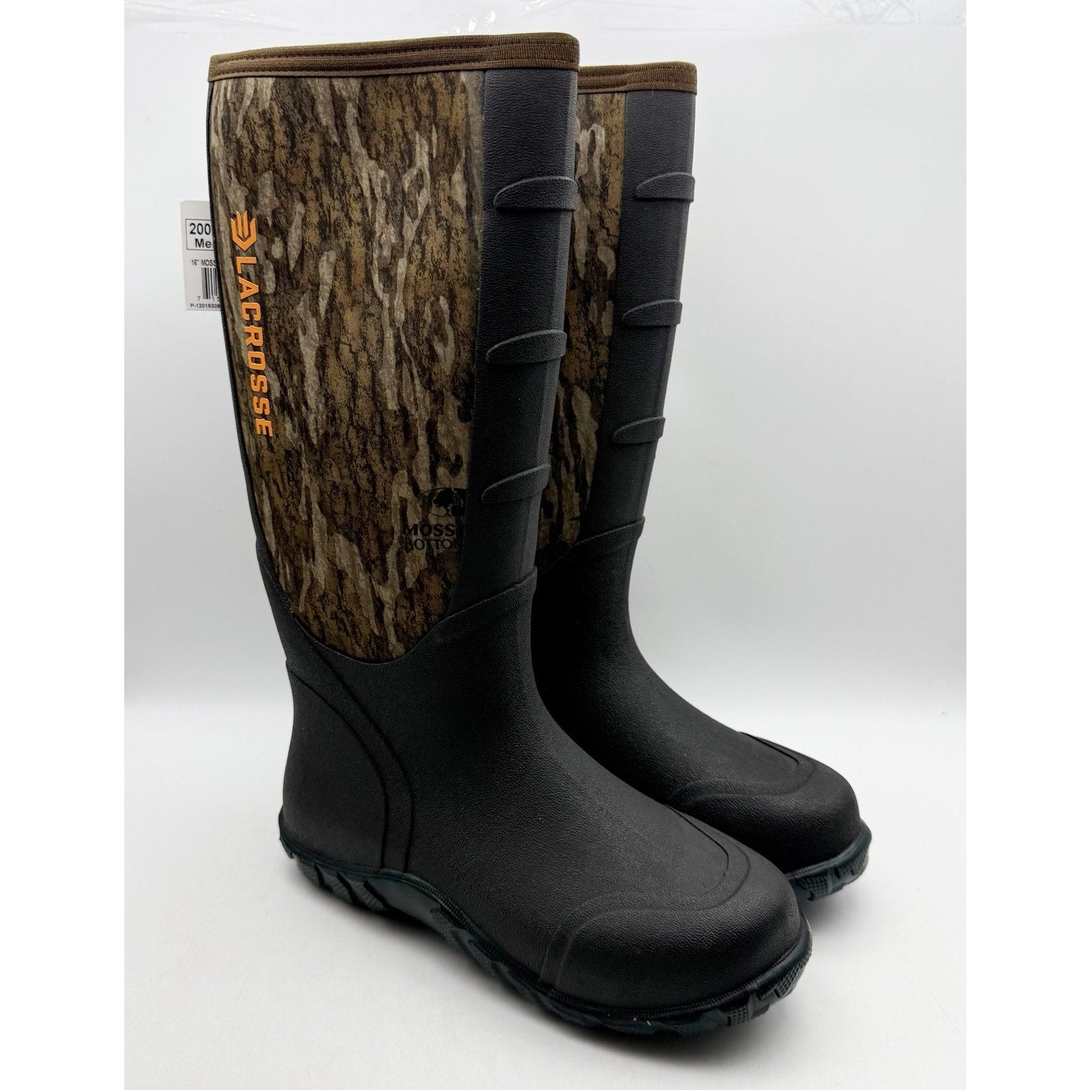 LaCrosse Mens Alpha Lite Rain Boot US 7 EU 40 Brown Green Mossy Waterproof NWOB