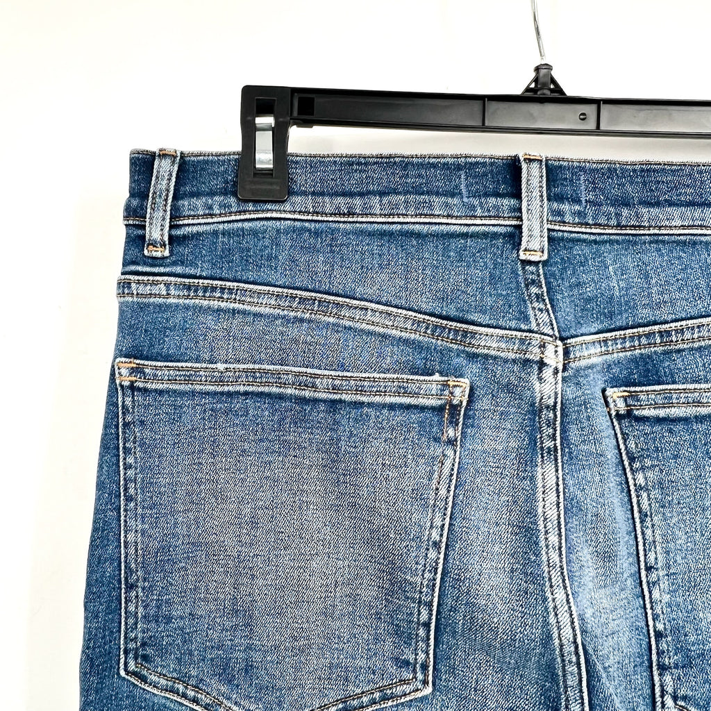 MADEWELL Womens Stovepipe Jeans Size 30 US 10 Blue Slim Straight NU072 NWT