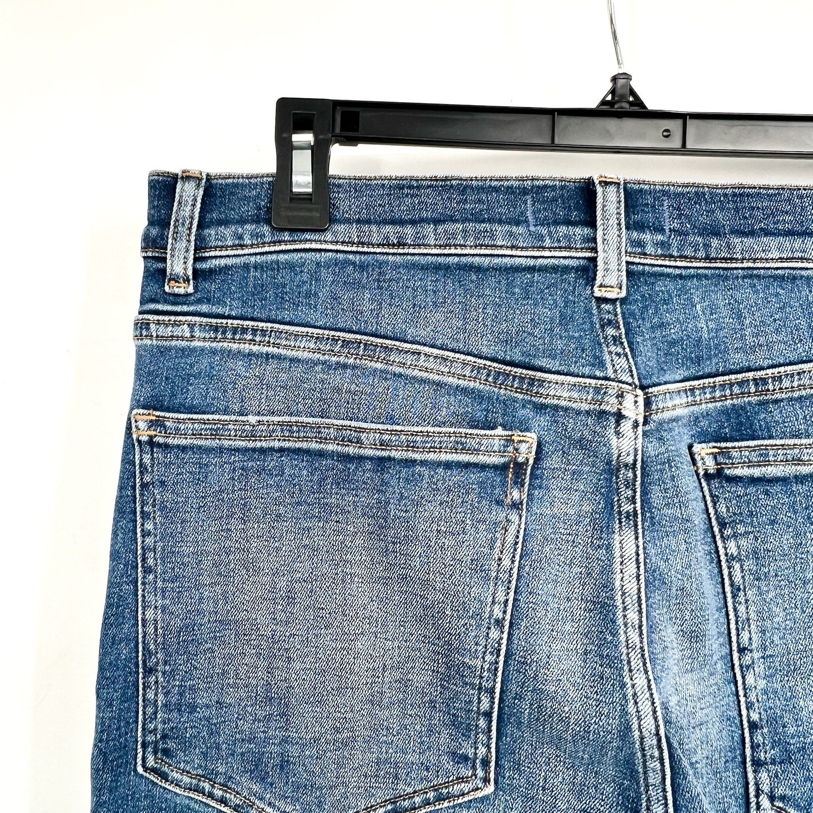 MADEWELL Womens Stovepipe Jeans Size 30 US 10 Blue Slim Straight NU072 NWT