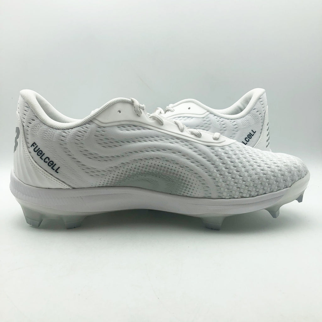 New Balance Mens FuelCell 4040v7 Cleats Size 14 White Black Molded Baseball NWOB