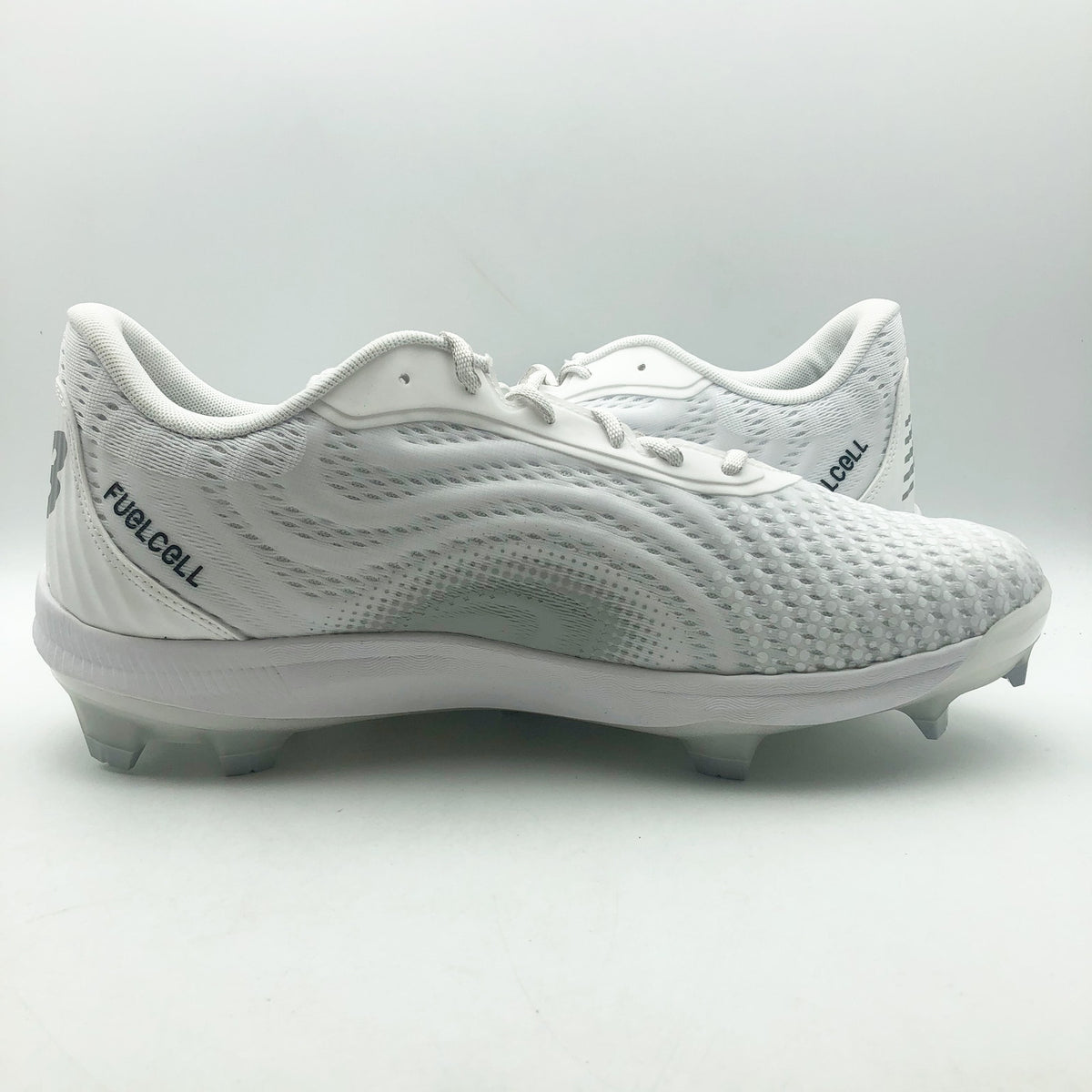 New Balance Mens FuelCell 4040v7 Cleats Size 14 White Black Molded Baseball NWOB