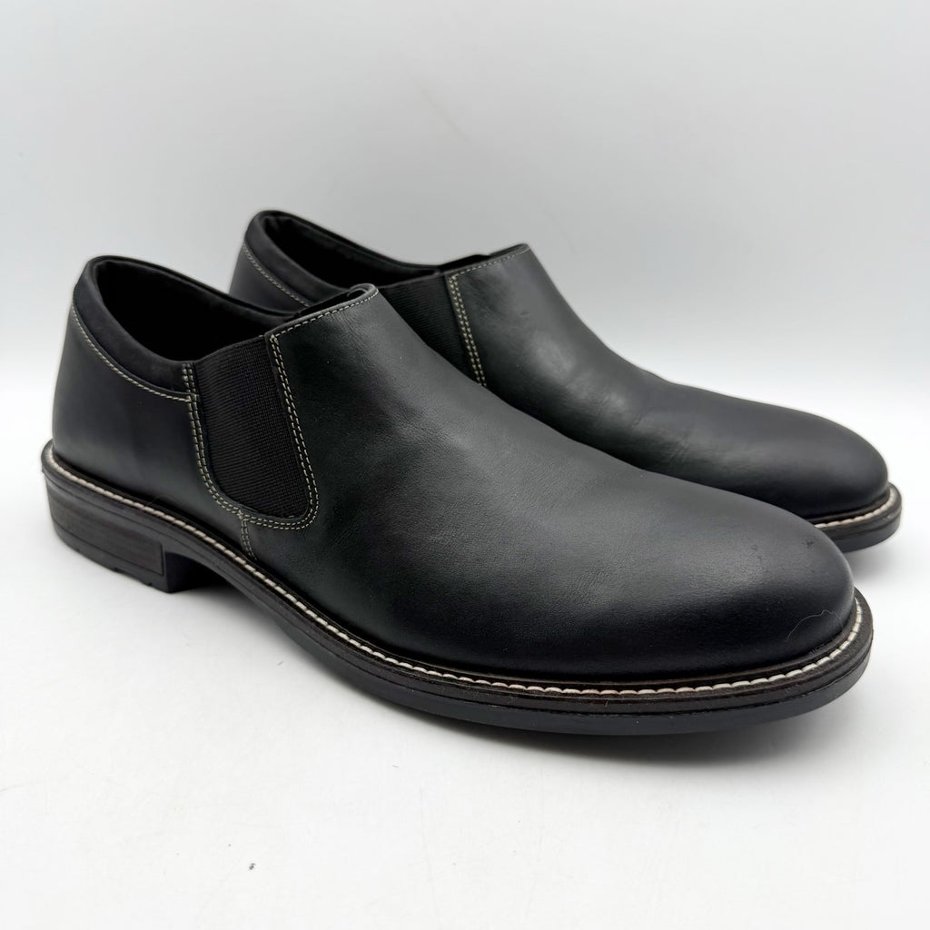 Naot Mens Director Slip On Shoes EU 43 US 10 Black Leather NWOB