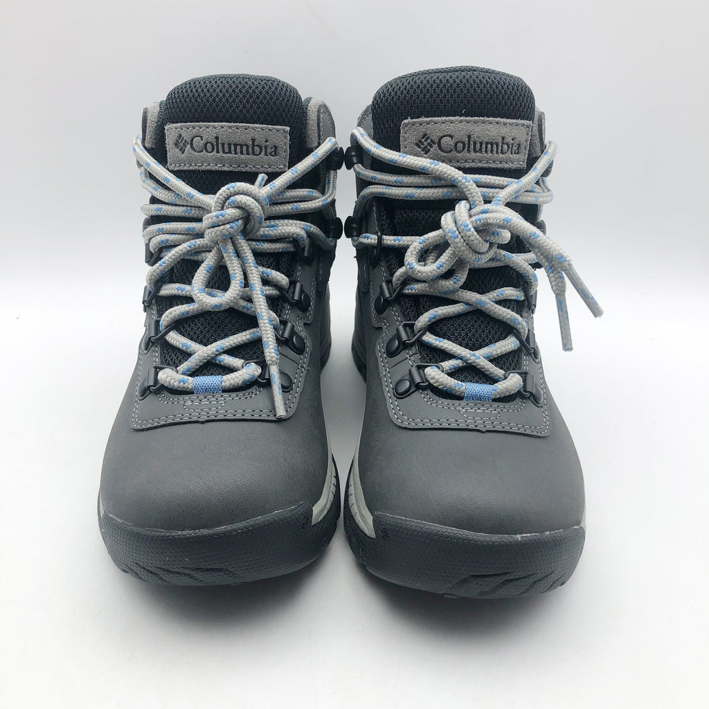 Columbia Womens Newton Ridge Plus Amped Hiking Boots US 5.5 Grey Waterproof NIB