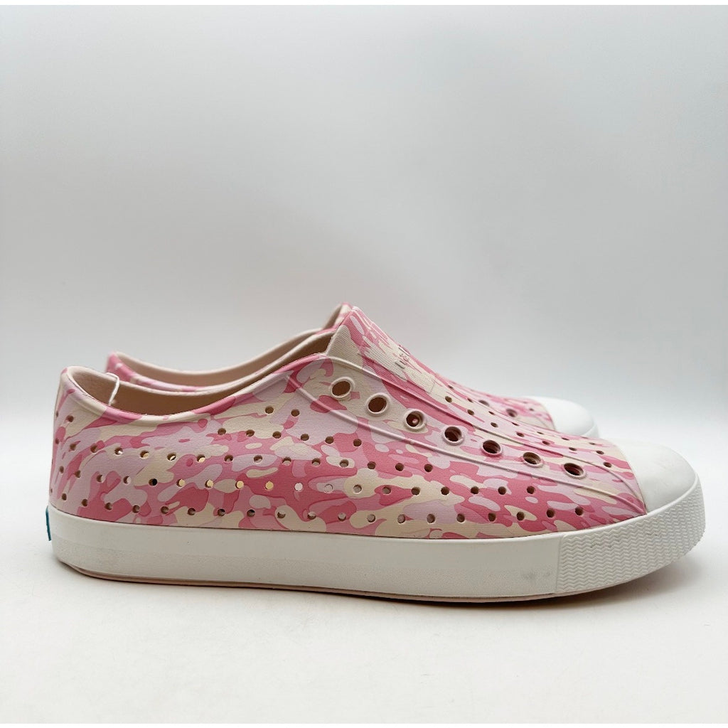 Native Men's Jefferson Slip On Shoes Size 10 Pink White EVA Waterproof NWOB
