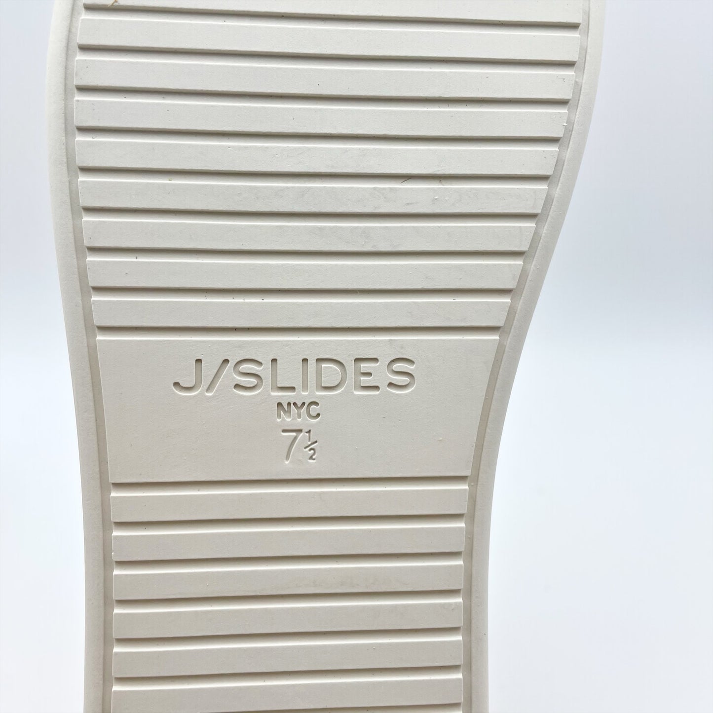 J/Slides Women's Magic Pull On Platform Sneaker Size 7.5 Gold Metallic WP NIB