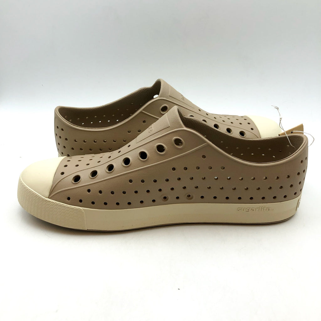 Native Mens Jefferson EVA Slip On Sneaker Shoes US 10 EU 44 Brown Tan NIB