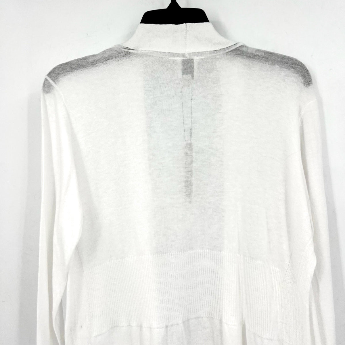 NIC + ZOE All Year Back Of The Chair Cardigan Medium White Long Sleeve NWT