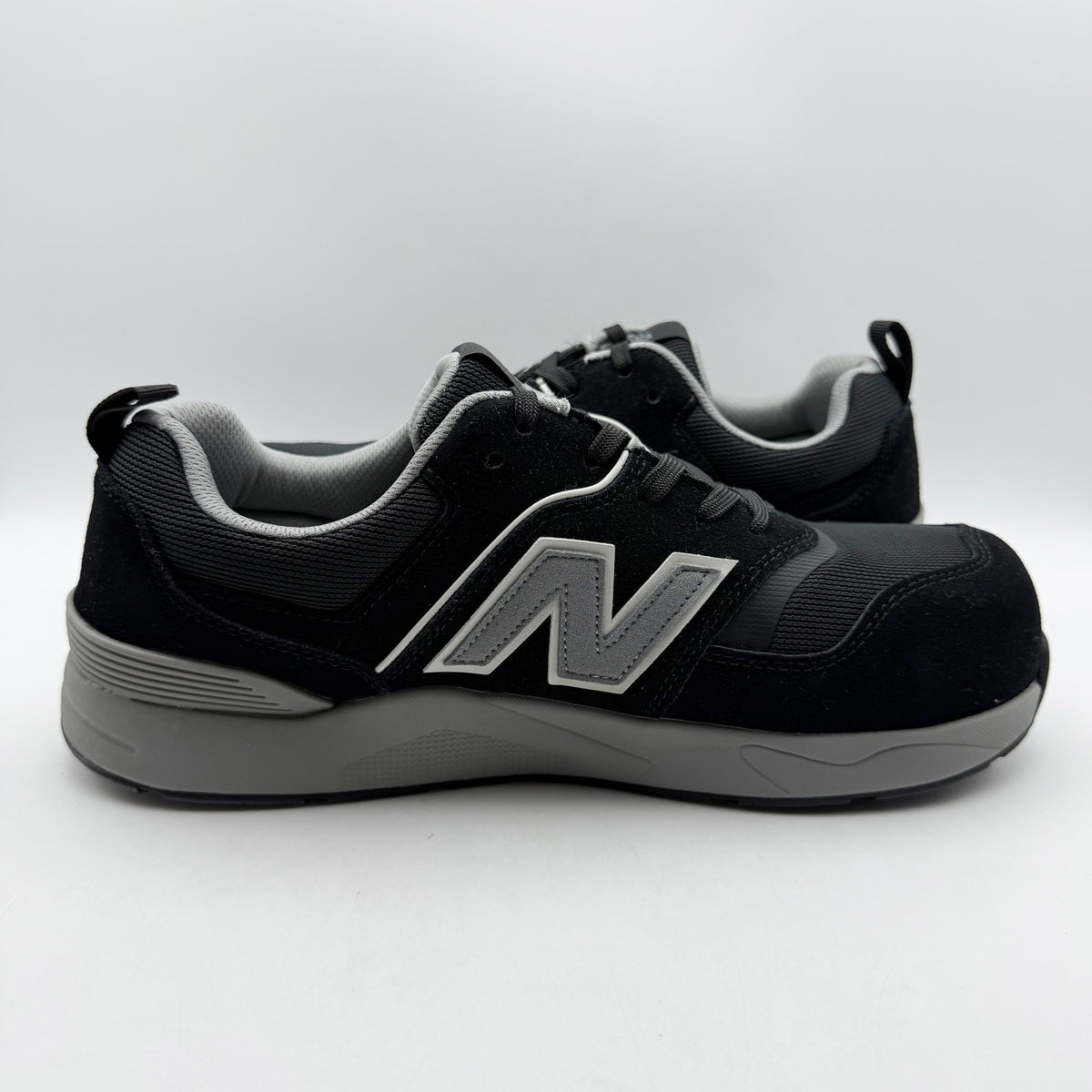 New Balance Mens Elite Lite Work Sneakers SIZE 9.5 Black SR Comp Toe EH NIB