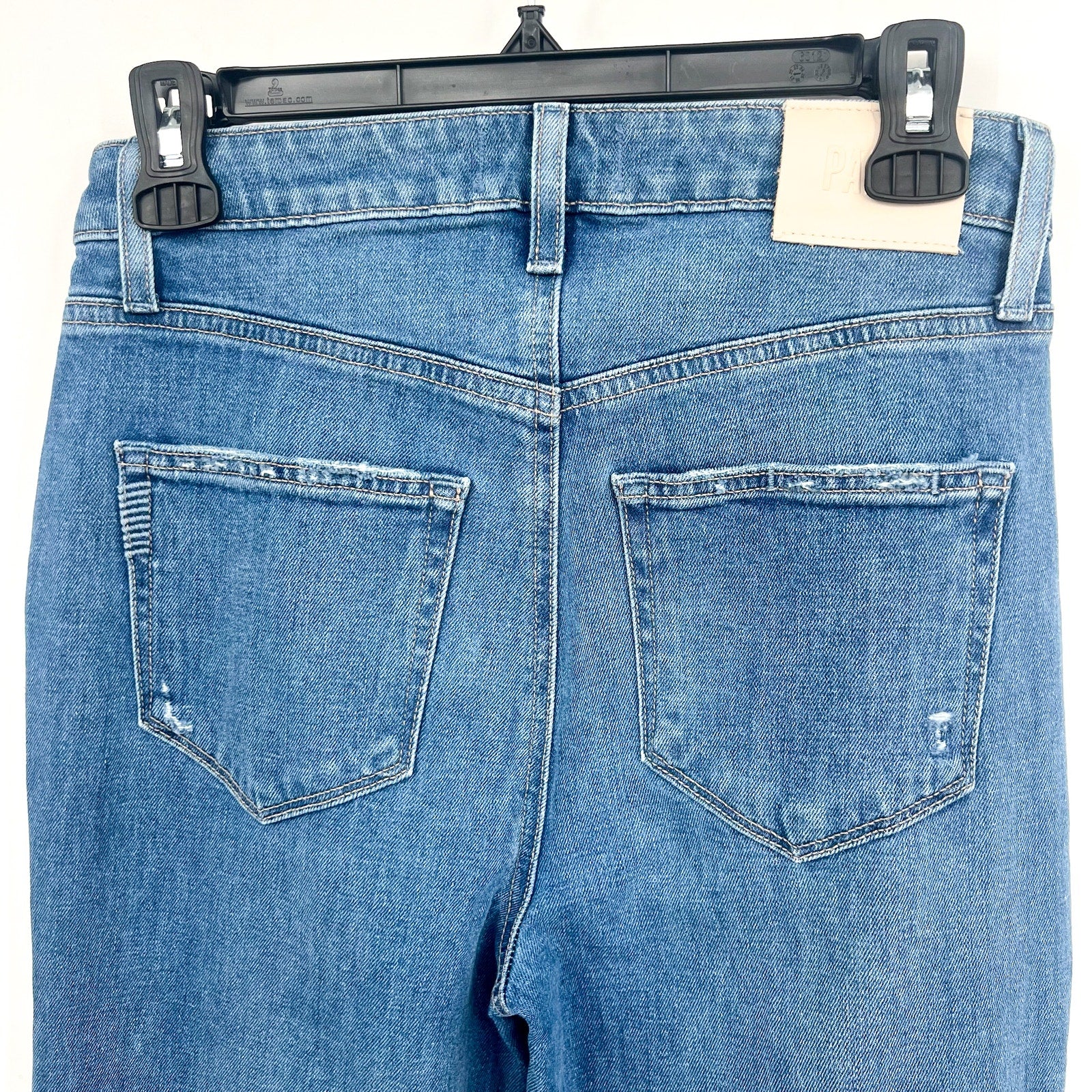 PAIGE Womens Charlie Flare Jeans Size 26 US 2 Gabriella Blue High Rise NWOT