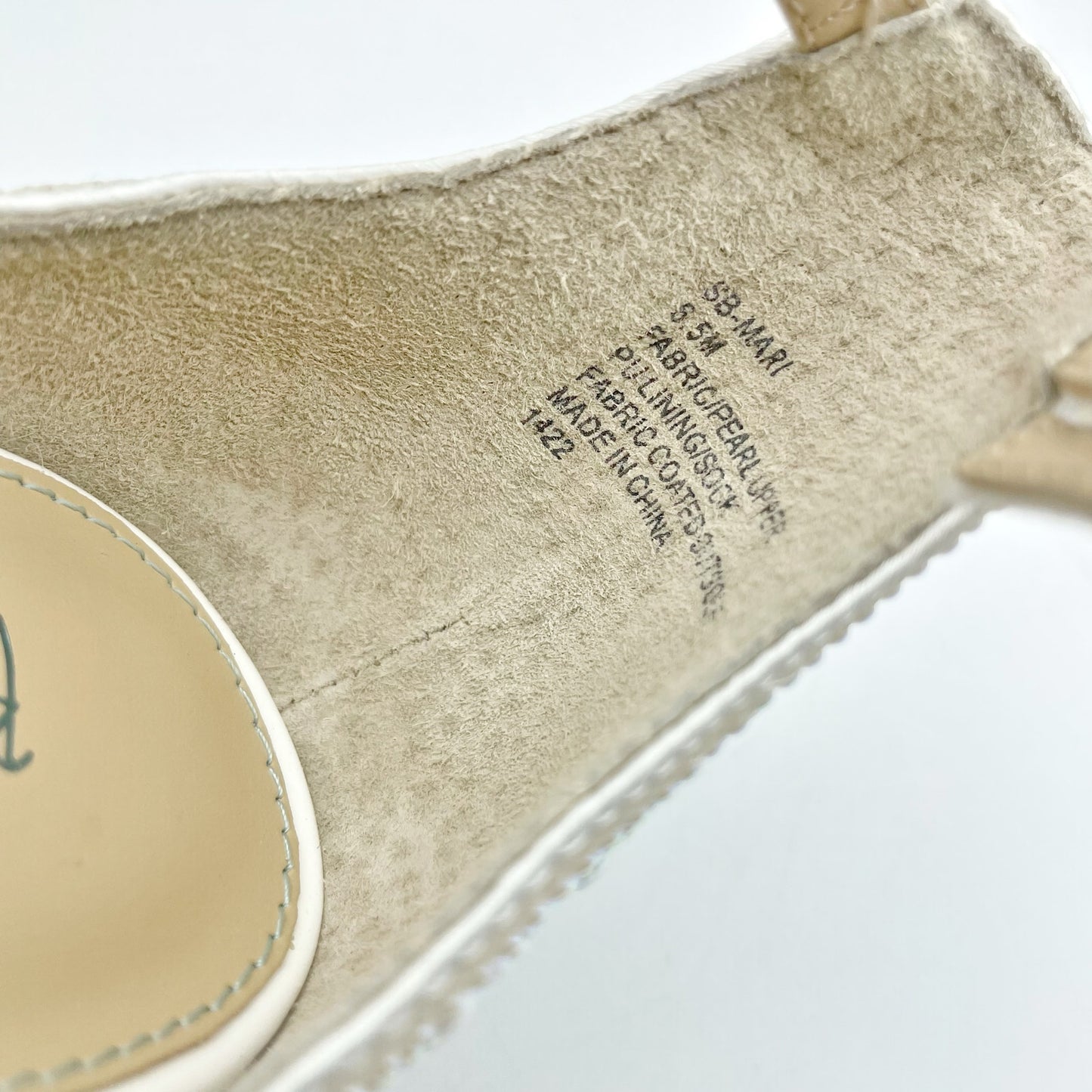 Betsey Johnson Womens Mari Heeled Sandal US 6.5 EU 37 White Rhinestone NIB