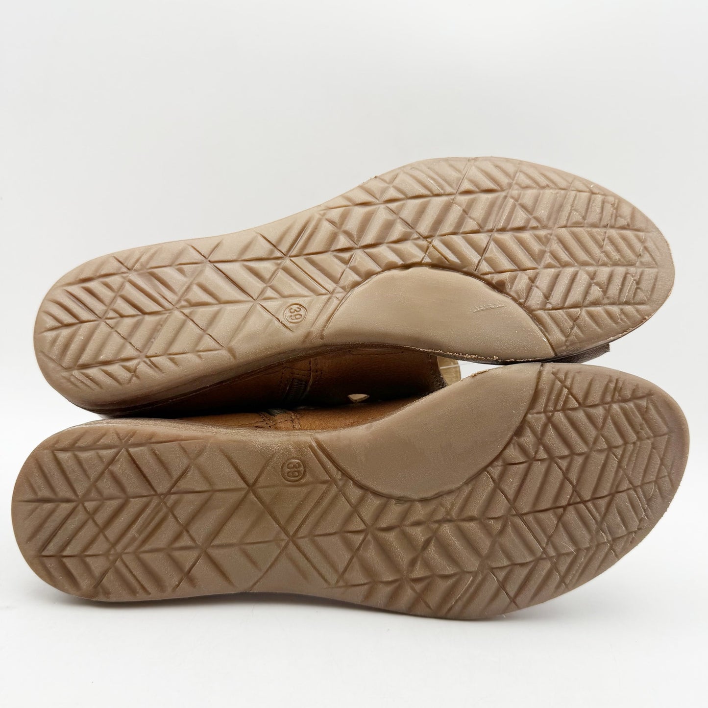 Miz Mooz Womens Frida Sandals EU 39 US 8.5-9 Brown Brandy Leather NIB