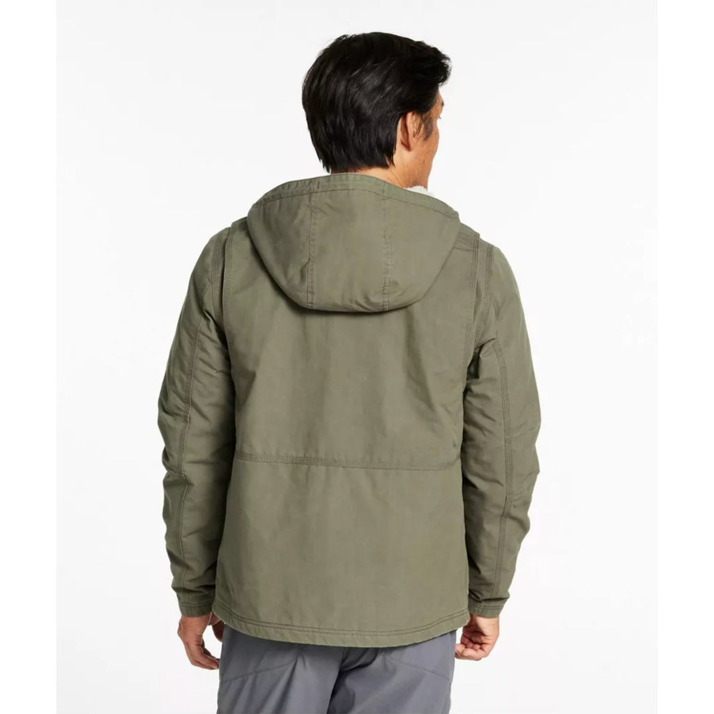 L.L BEAN Men's Bean's Insulated Utility Hoodie Jacket XL Dark Loden Green NWT