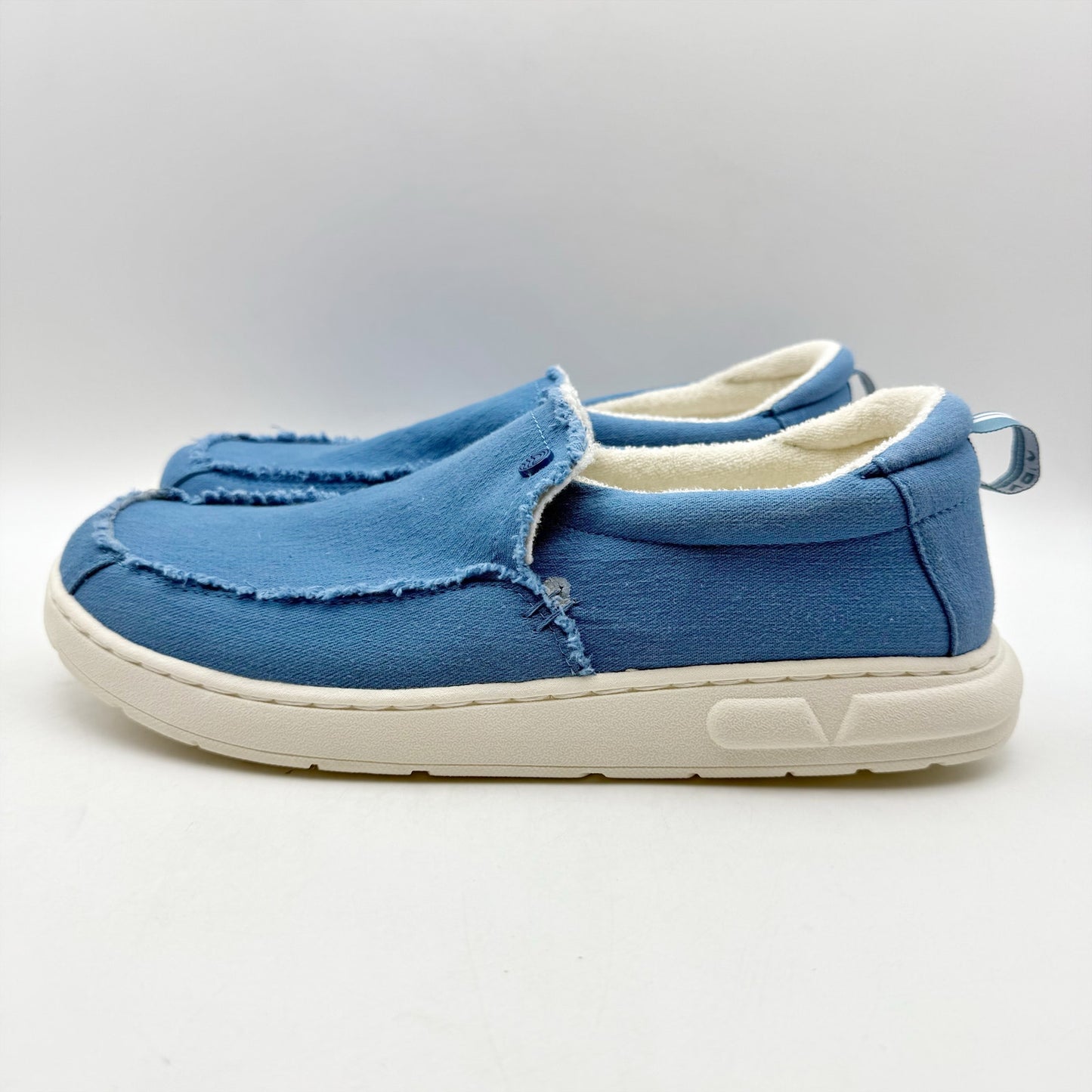 Vionic Beach Seaview Mens Laceless Casual Slip-on Sneakers US 8.5 M Blue NWOB