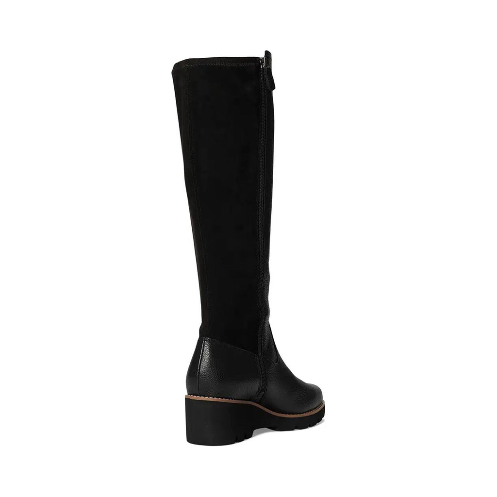 VIONIC Womens Ashland High Shaft Boots US 7.5 Wide EU 38 Black Leather NIB