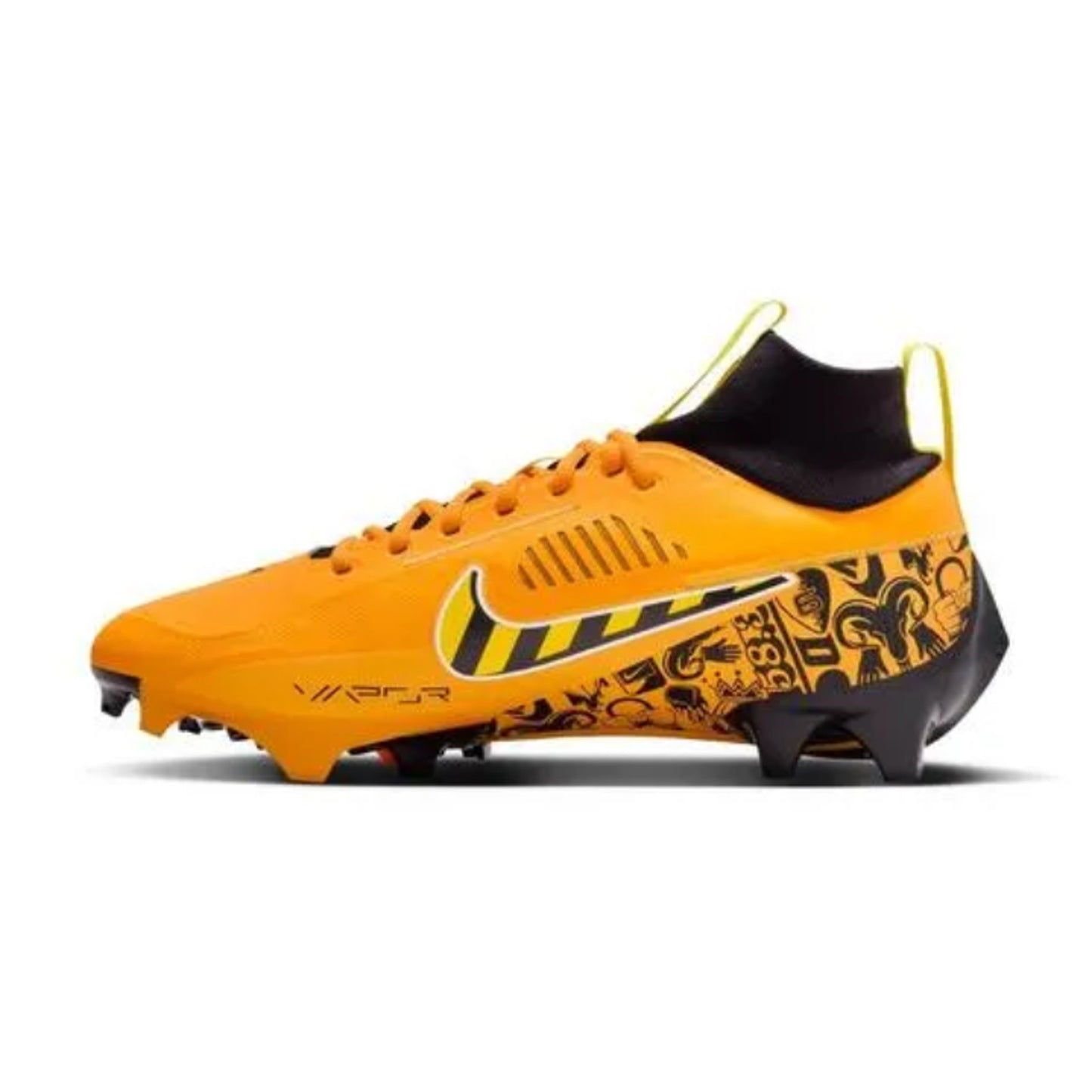 Nike Mens Vapor Edge Pro 360 2 Football Cleats Size 9 Orange Black NWOB