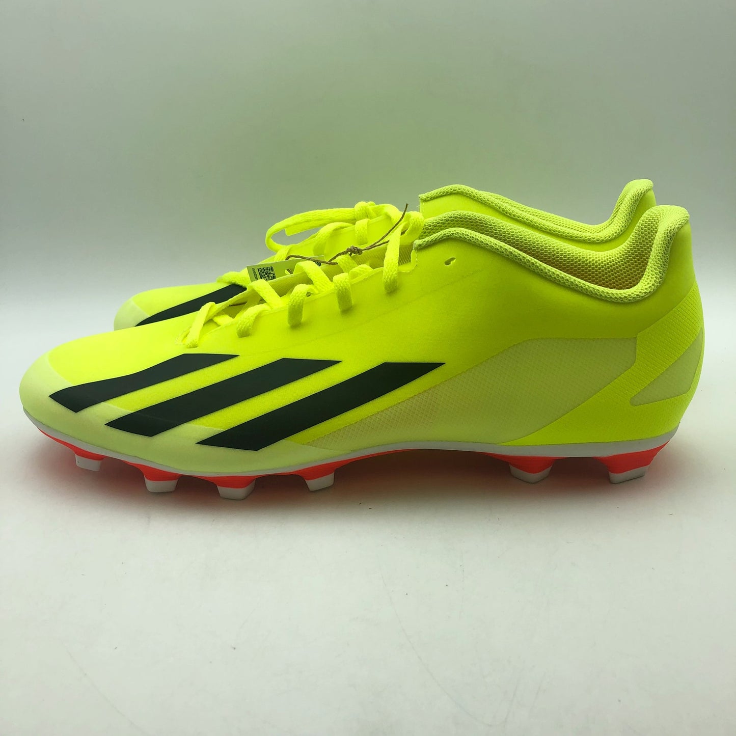 Adidas Mens X Crazyfast Club Flexible Ground Soccer Cleats 11.5 Yellow NWOB