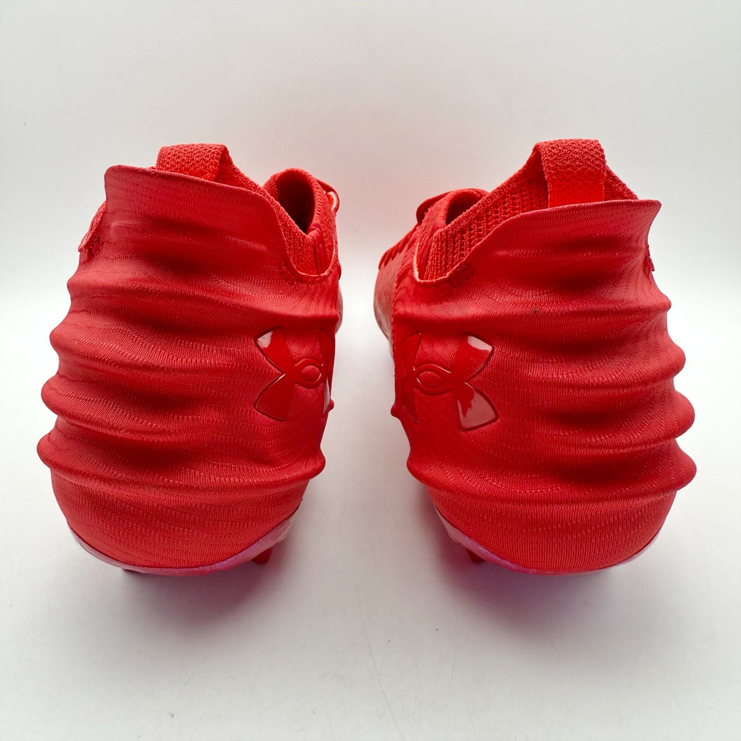 Under Armour Men Blur 2 MC Suede Molded Football Cleats US 13 Red Athletic NIB