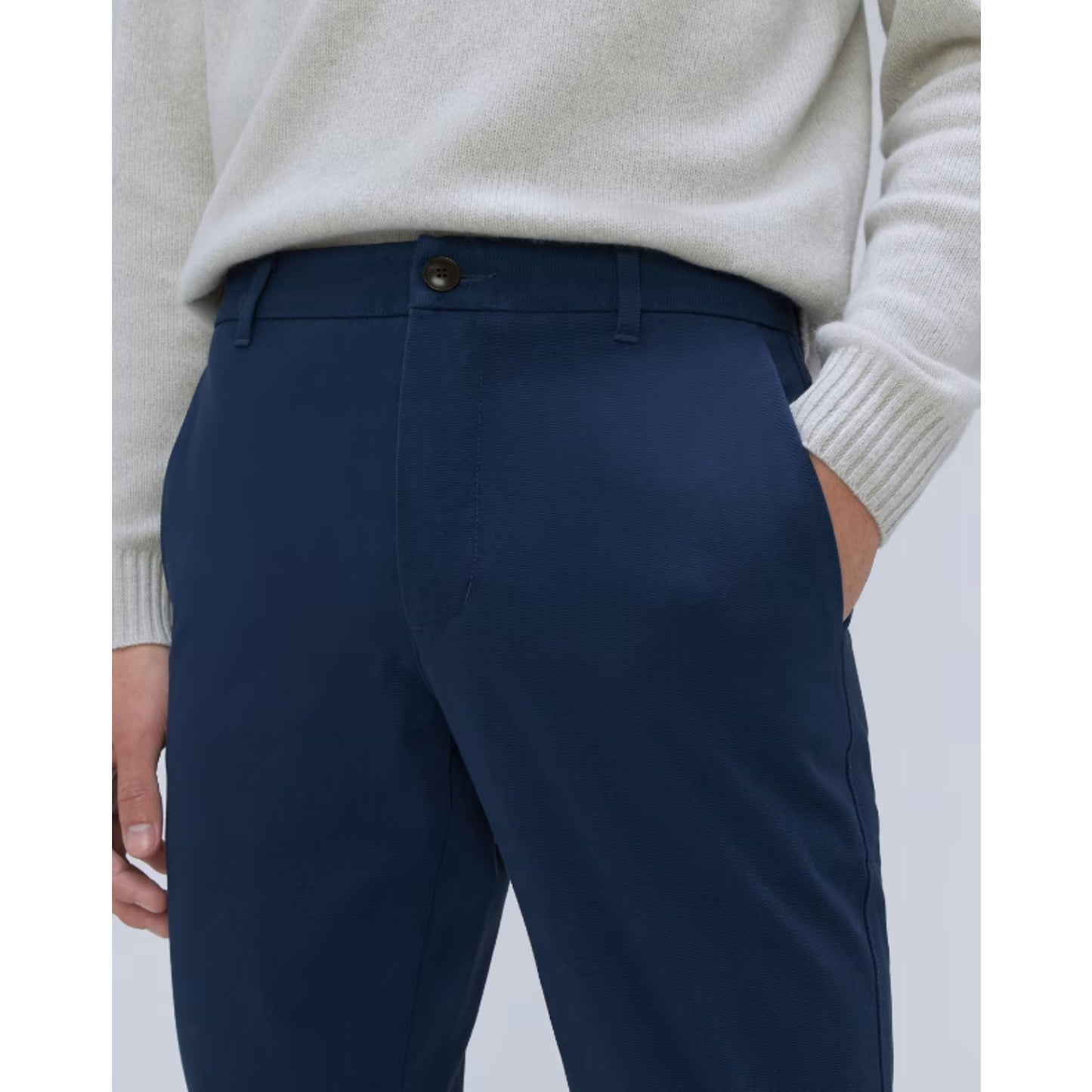 Everlane Mens Uniform Performance Chino Size 32x30 Straight Pant Navy Blue NWT