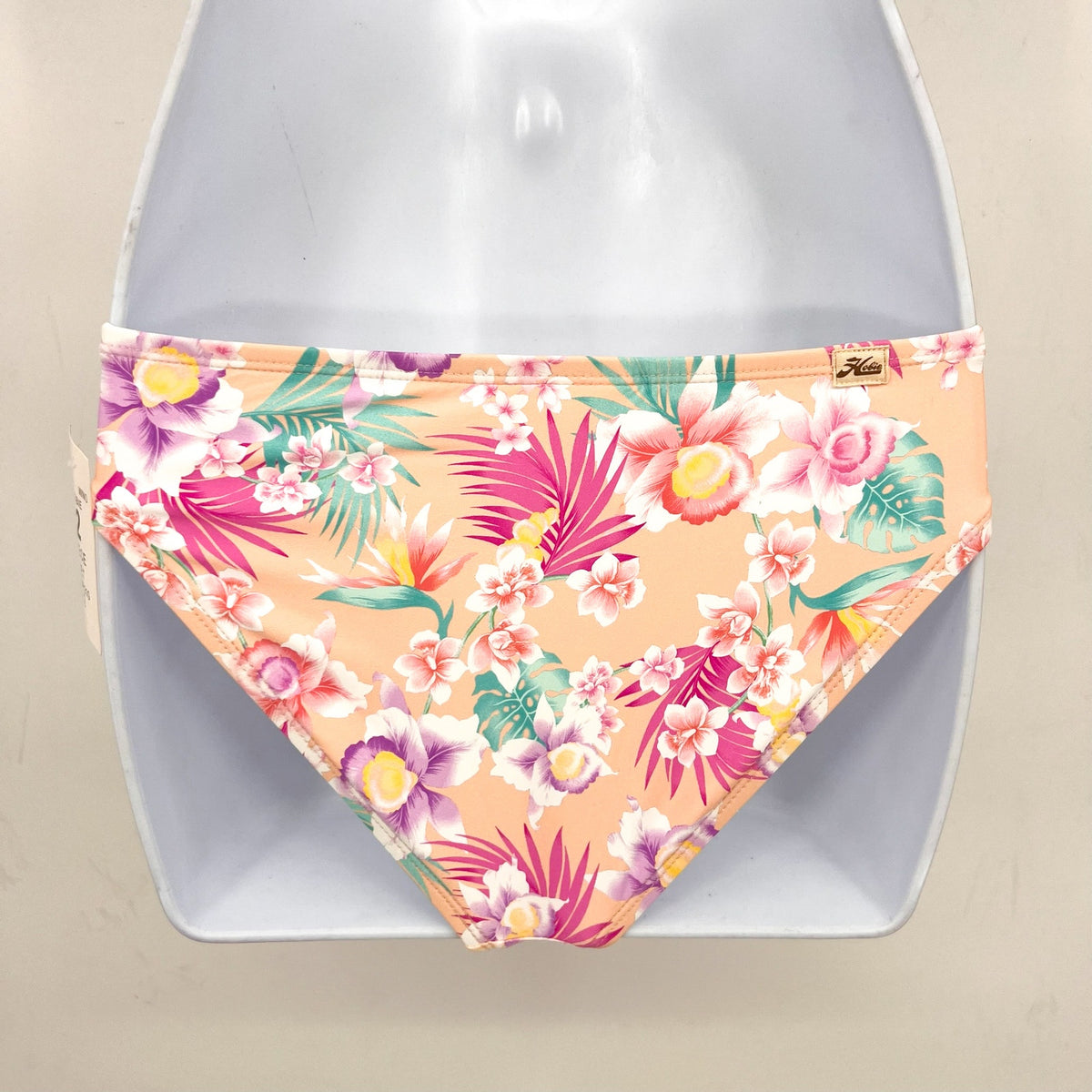 HOBIE Girls Bikini Top & Bottom Set Size 12 Pink Honolulu Honey NWT