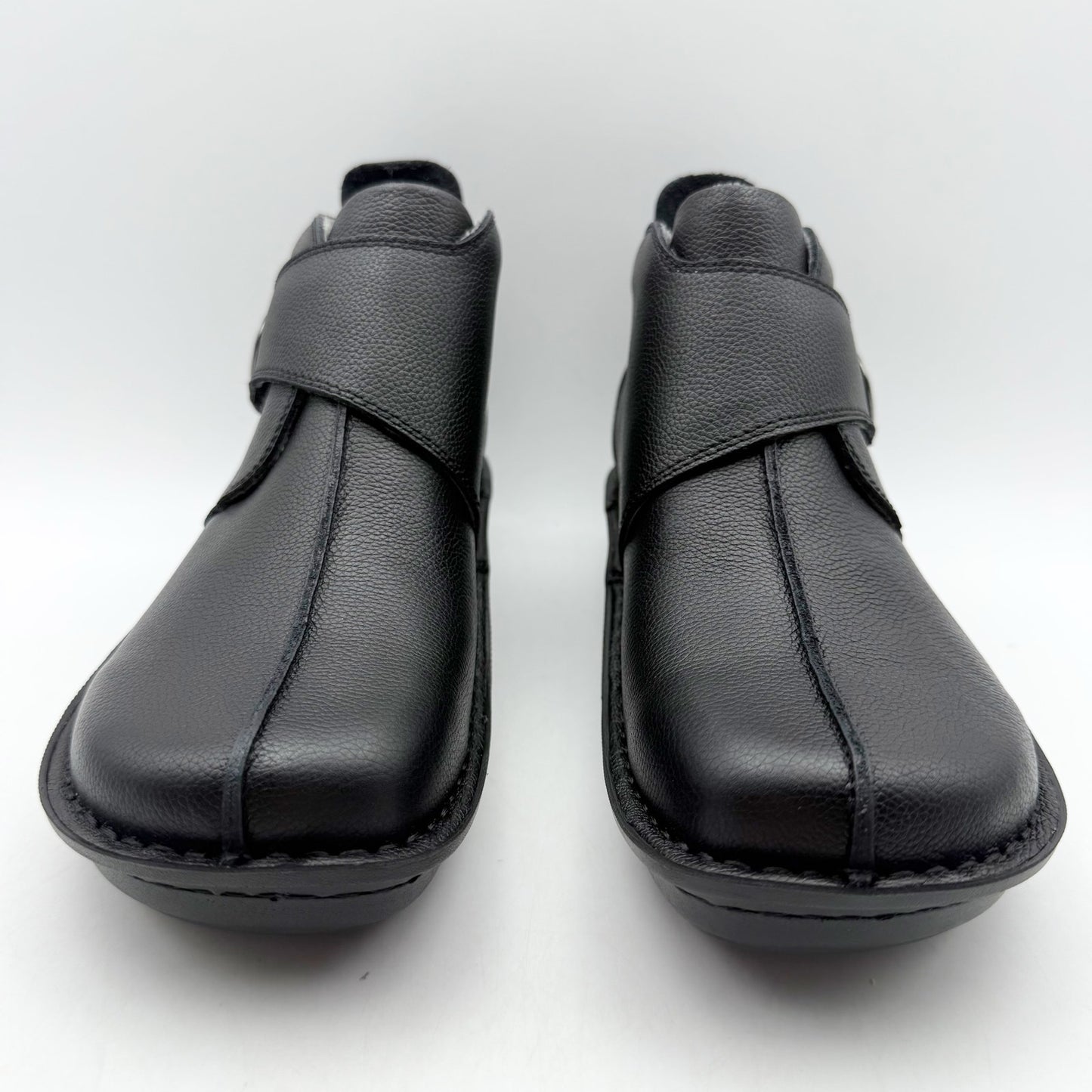 Alegria Womens Caiti Ankle Booties EU 35 US 5-5.5 Black Leather NIB