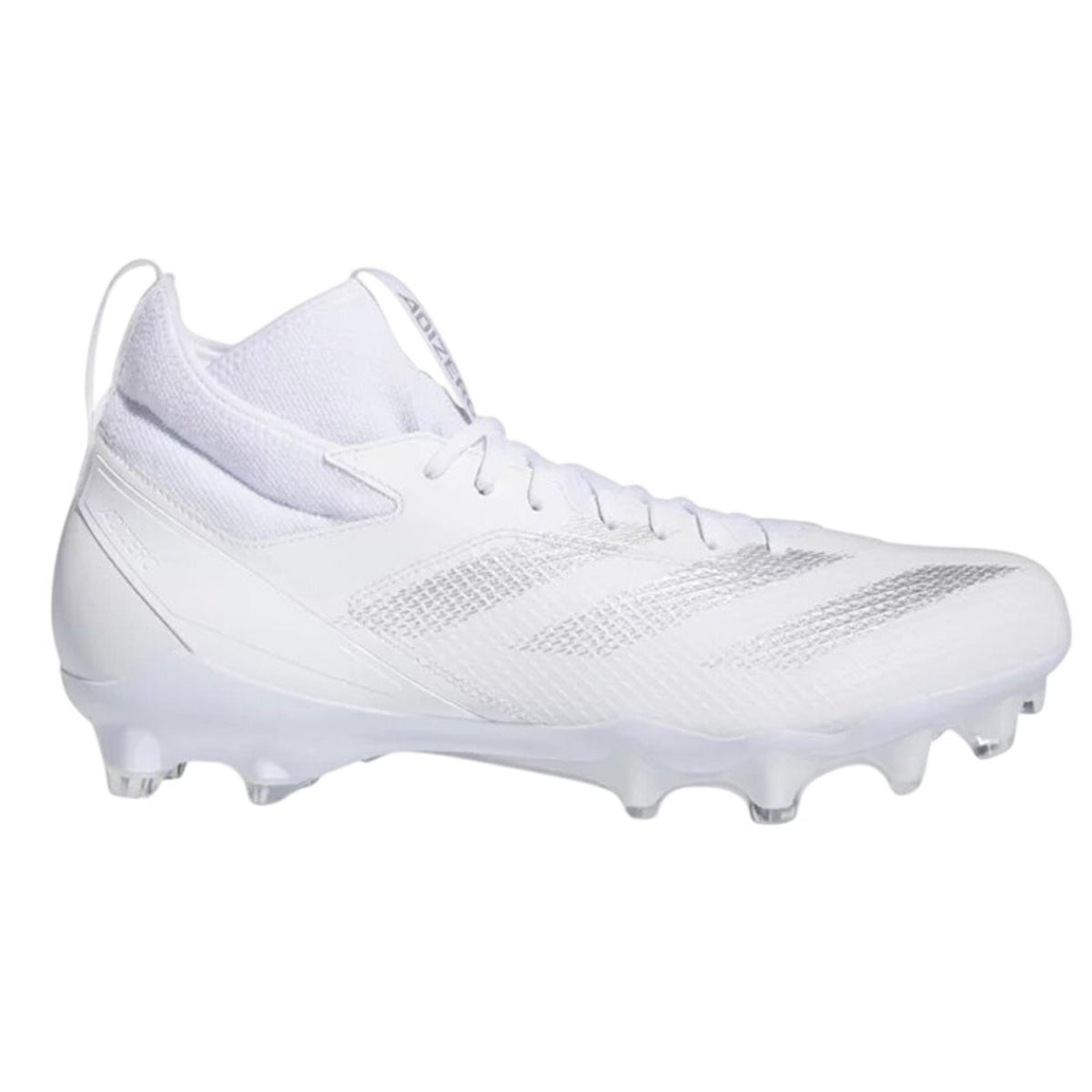Adidas Mens Adizero Impact Football Cleats Size 9.5 White Athletic IF2475 NWOB