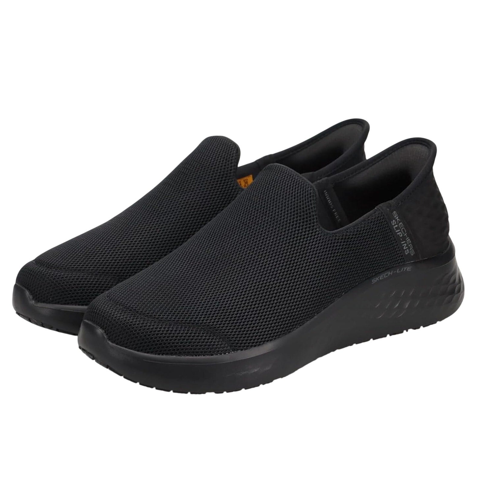 Skechers Womens Slip-Ins Lite Pro Work Sneakers Size 6 Black Slip Resistant NIB
