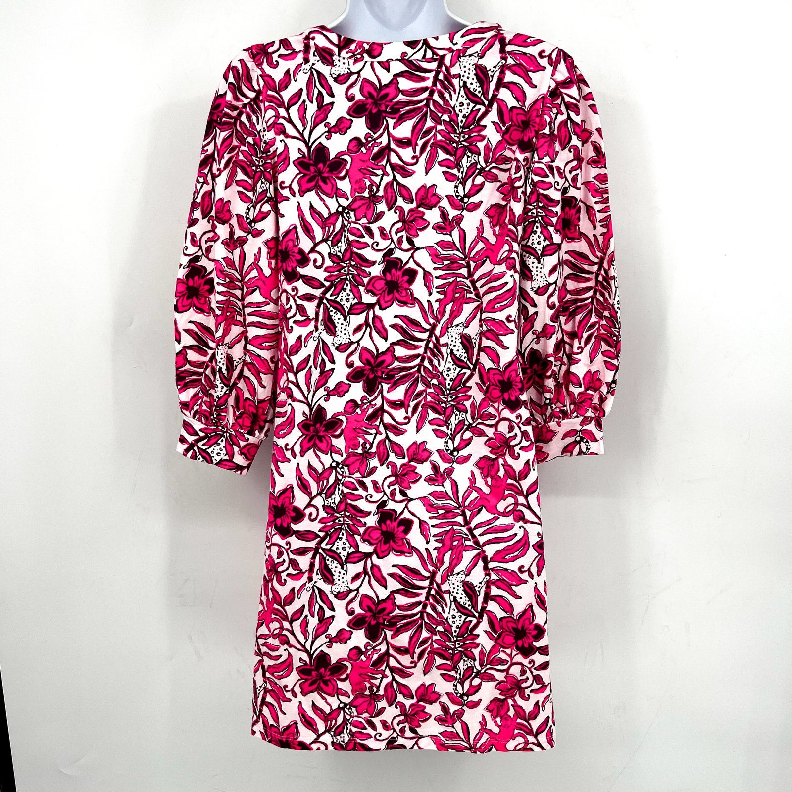 LILLY PULITZER Women's Cass Mini Dress XS Pink Elderflower Blossom NWT