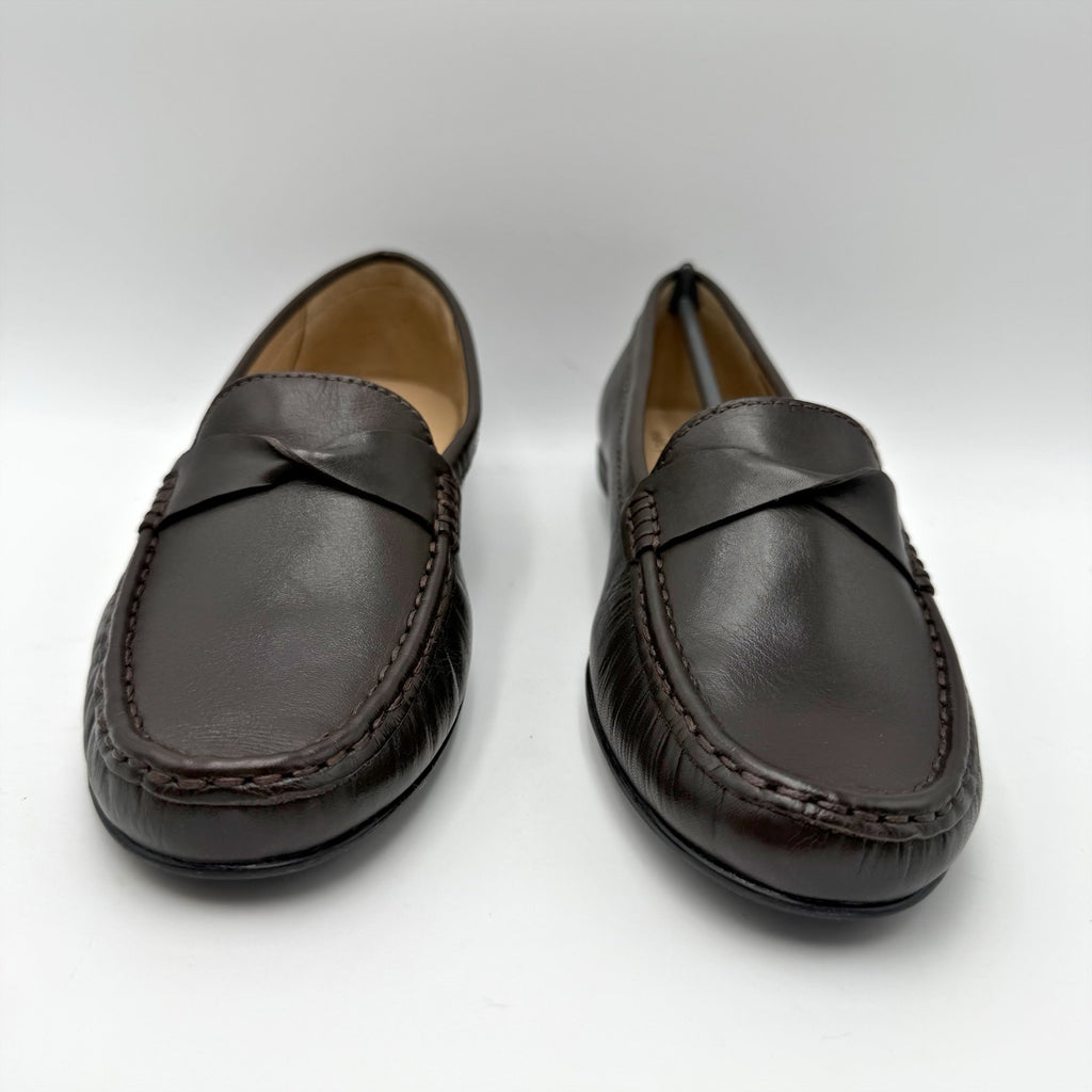 Marc Joseph New York Womens Beverley Road Loafers US 8 EU 39 Brown Leather NIB