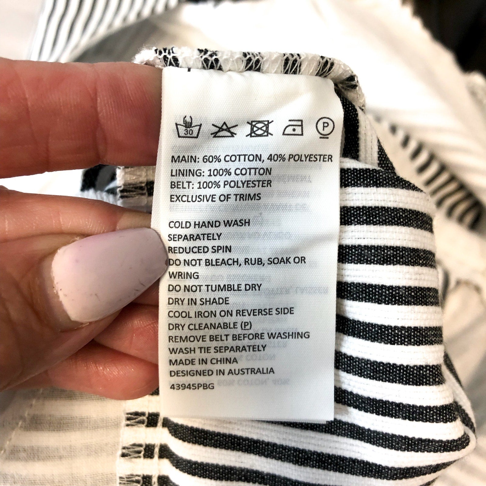 BARDOT Girls Esther Belt Playsuit Romper Medium Black White Stripe Ruffle NWT