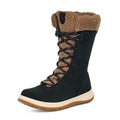 UGG Womens Lakesider Tall Winter Boots Size 5 EU 36 Black Suede Waterproof NWOB