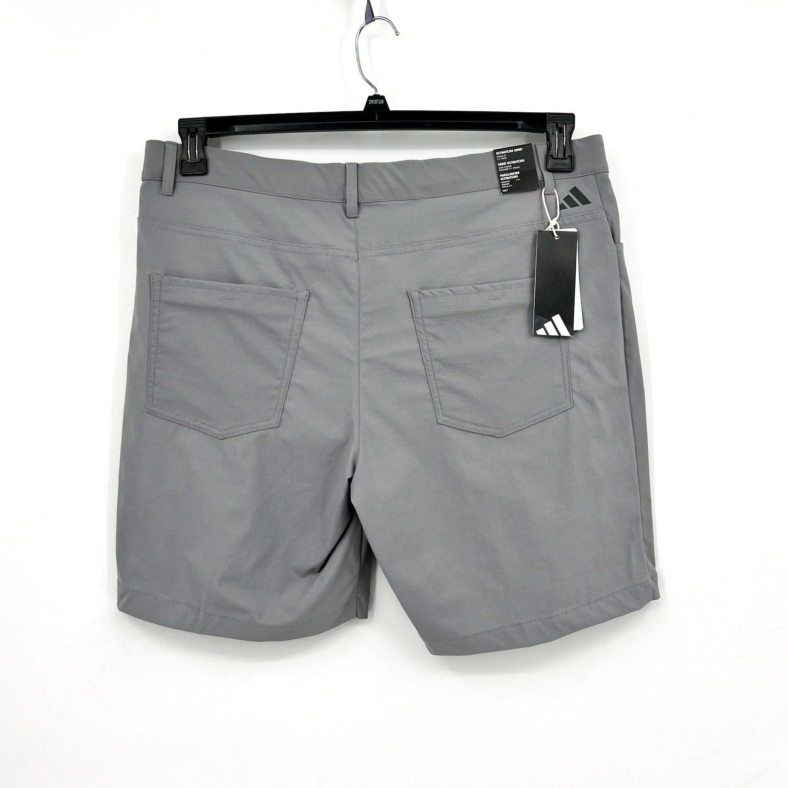 ADIDAS Men's Ultimate365 5-Pocket Golf Shorts Size 35 Grey Three Athletic NWT