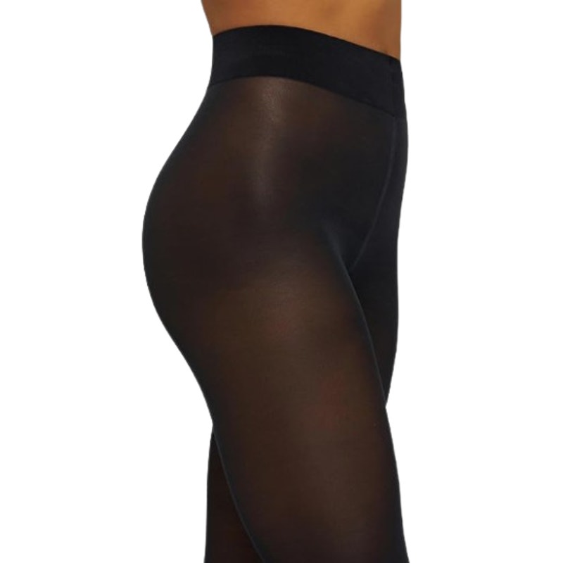 WOLFORD Women's Pure Shimmer 40 Concealer Tights Medium Admiral Flawless NWT