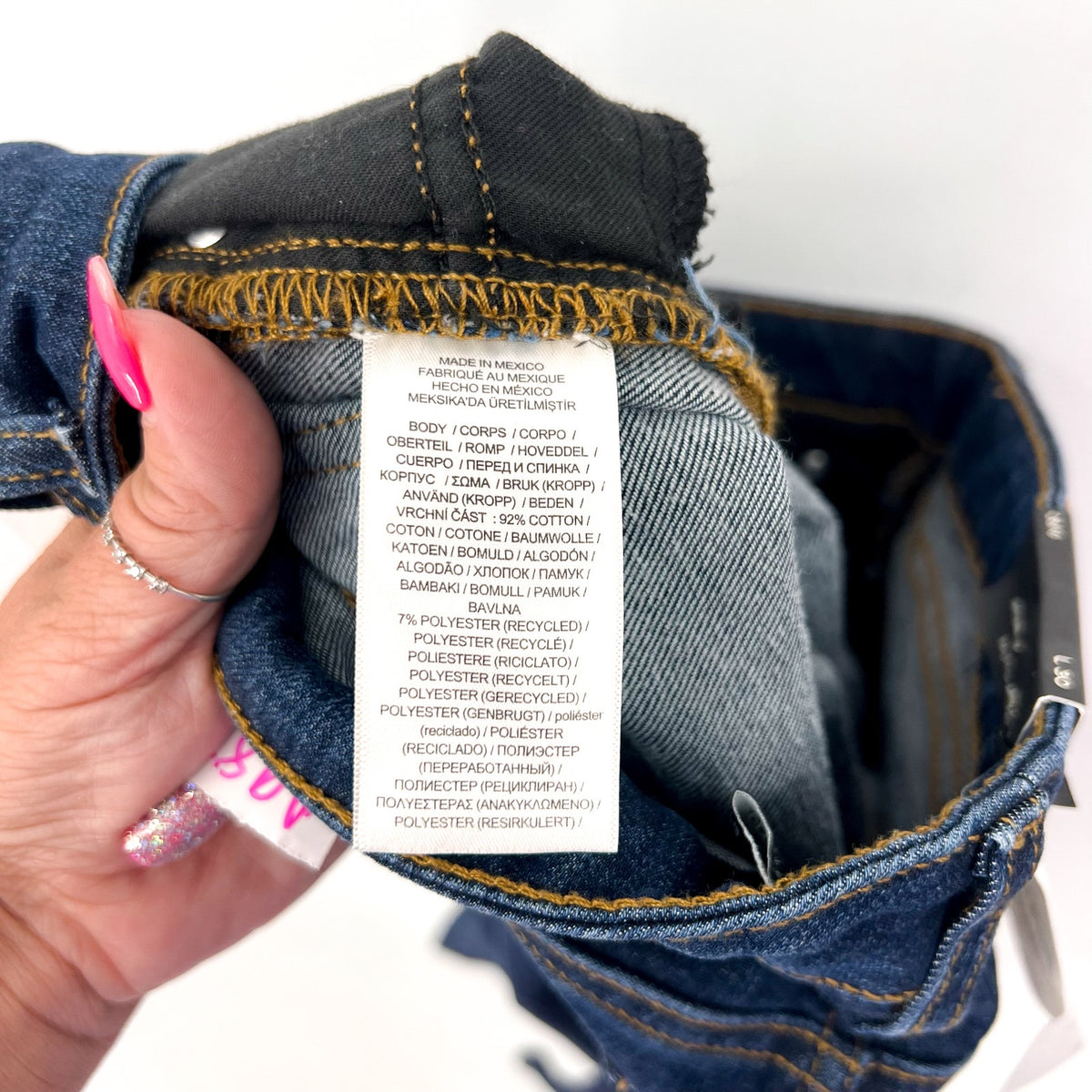 LAUREN RALPH LAUREN Womens Mid Rise Straight Leg Jeans Size 30 US 10 Blue NWT