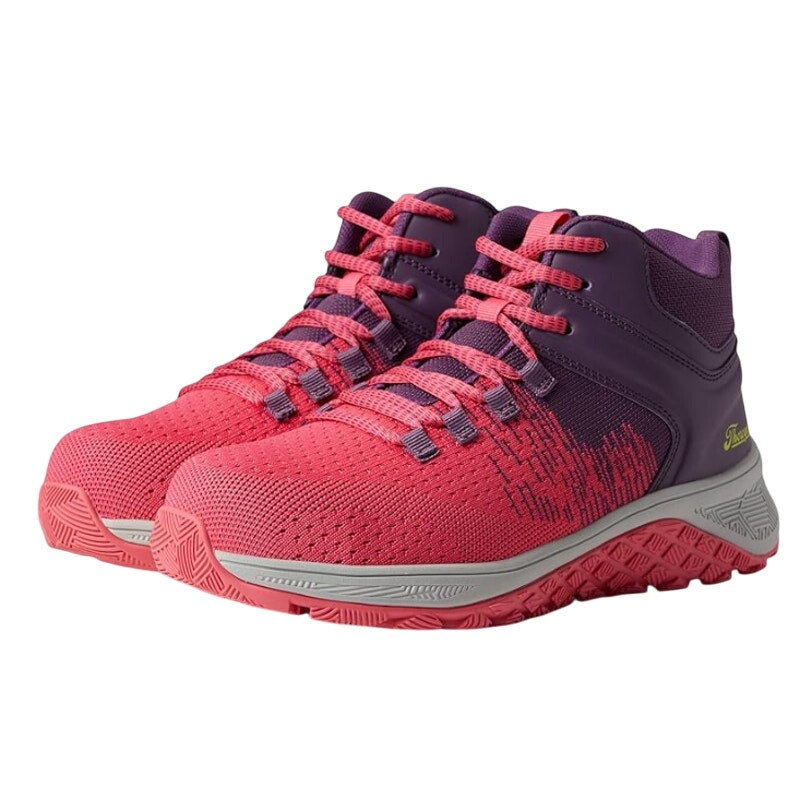Thorogood Womens AST Mid Work Shoe US 10 M EU 42 Pink Purple SR NIB