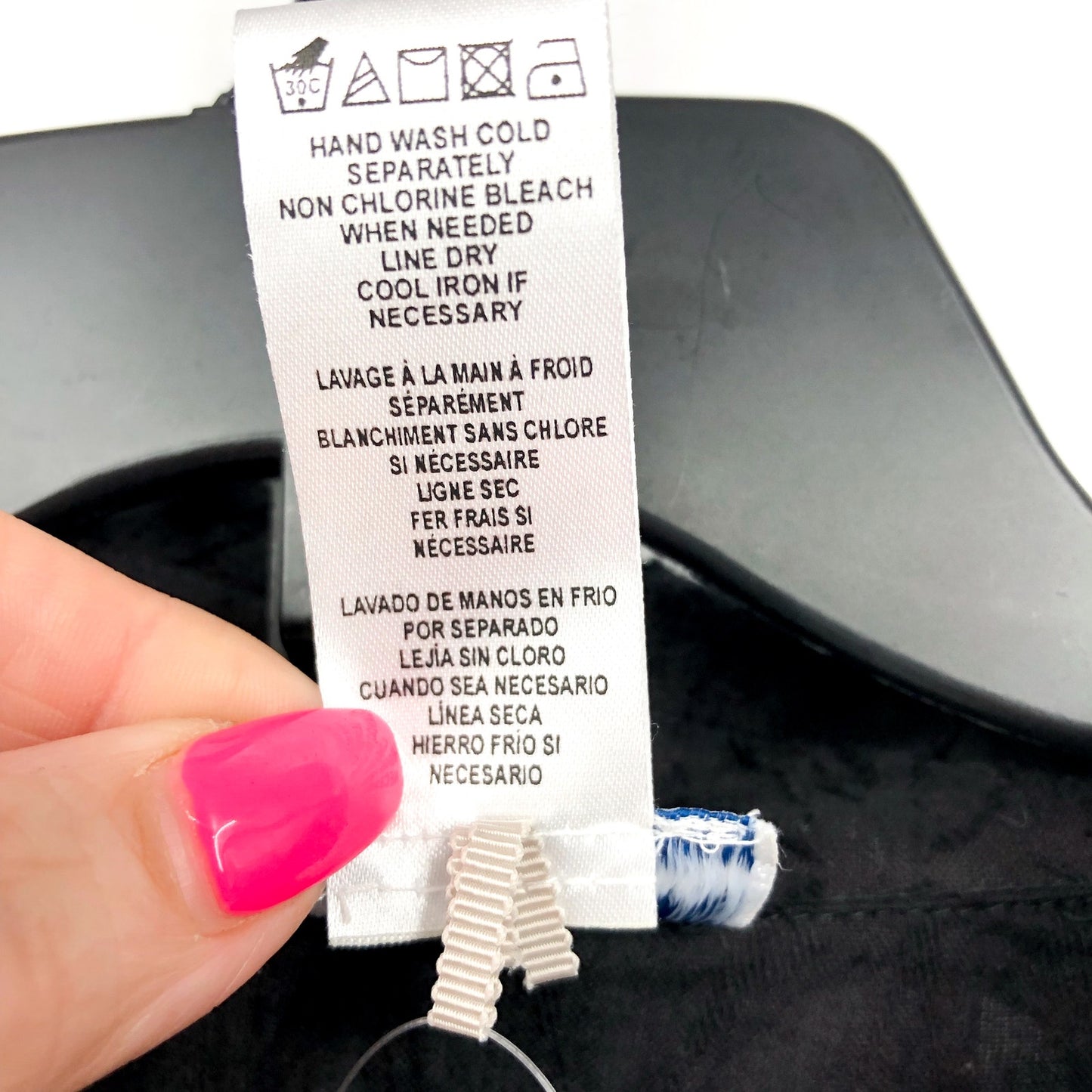 TOMMY BAHAMA Boyfriend Shirt Swim Cover Up Medium Black Cotton Clip Jacquard NWT