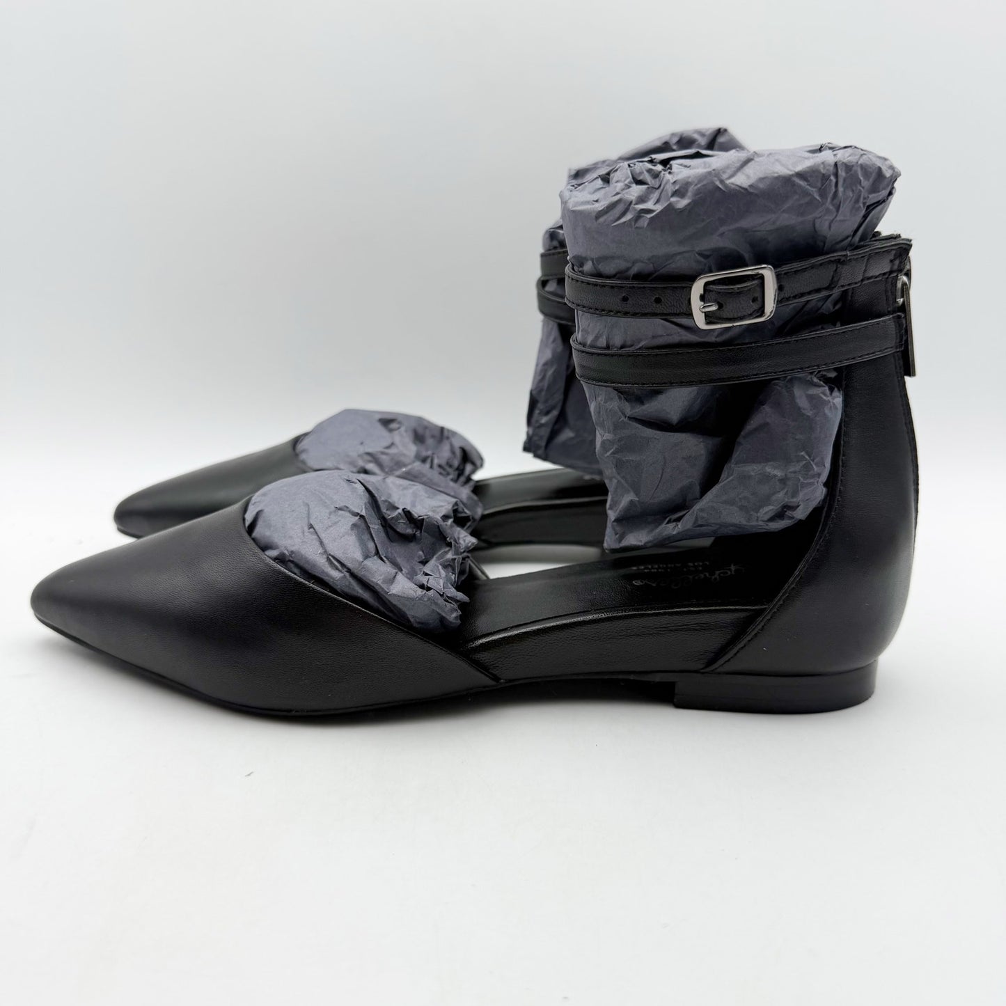 Seychelles Womens What a Girl Wants Flats US 6 M Black Leather NIB