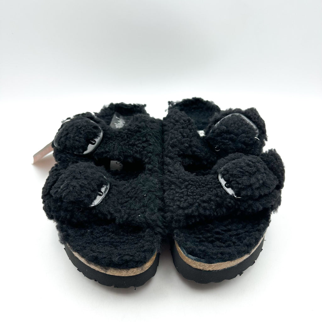 Birkenstock Papillio Womens Arizona Big Buckle Sandals EU 36 US 5 Black NWT