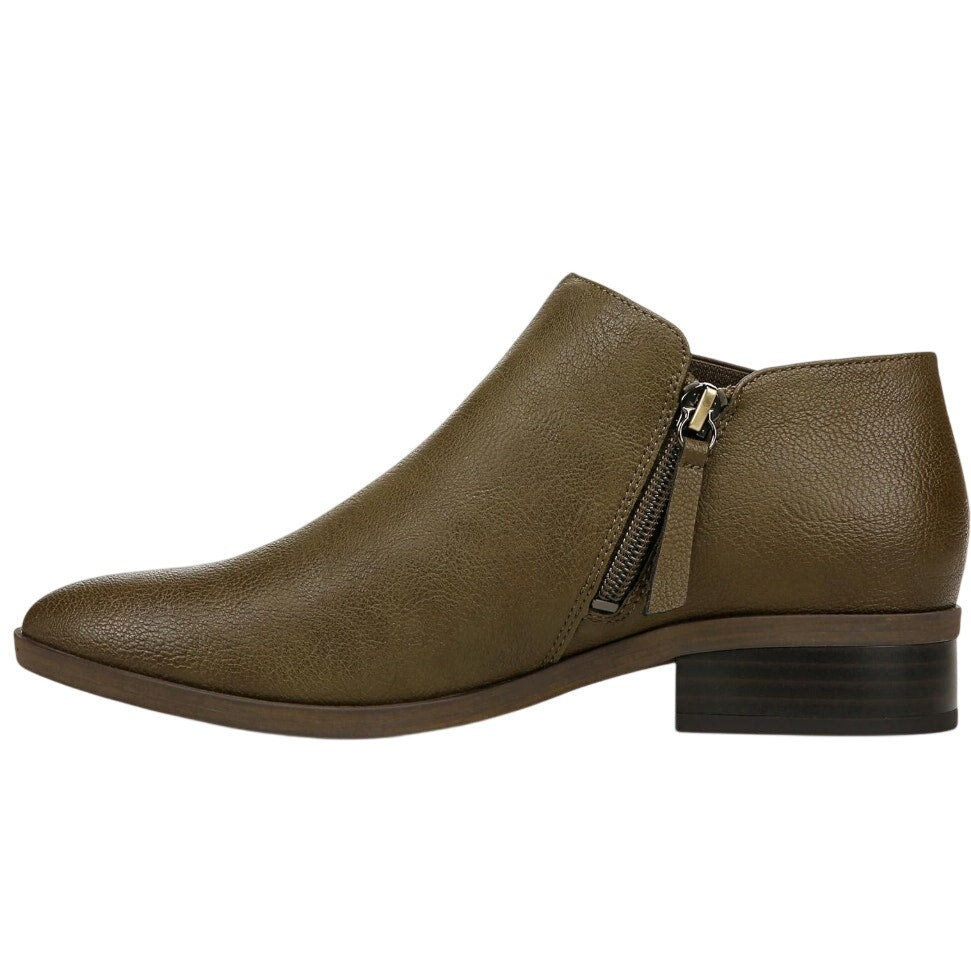 SOUL Naturalizer Womens Respect Ankle Boots Size 8 Wide EU 38.5 Green NIB