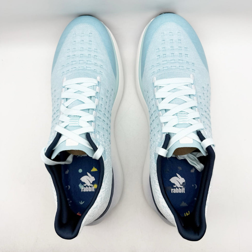 Rabbit Mens Dream Chaser Running Shoes US 11.5 Blue Glow Athletic Sneakers NIB