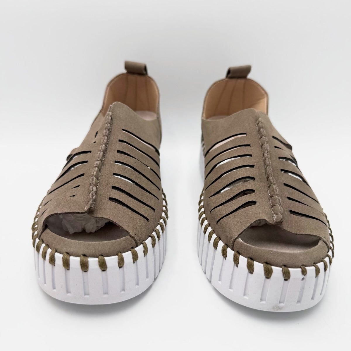 Ilse Jacobsen Womens Tulip 9376 Slip On Shoes Size 7.5 EU 38 Brown NWOB