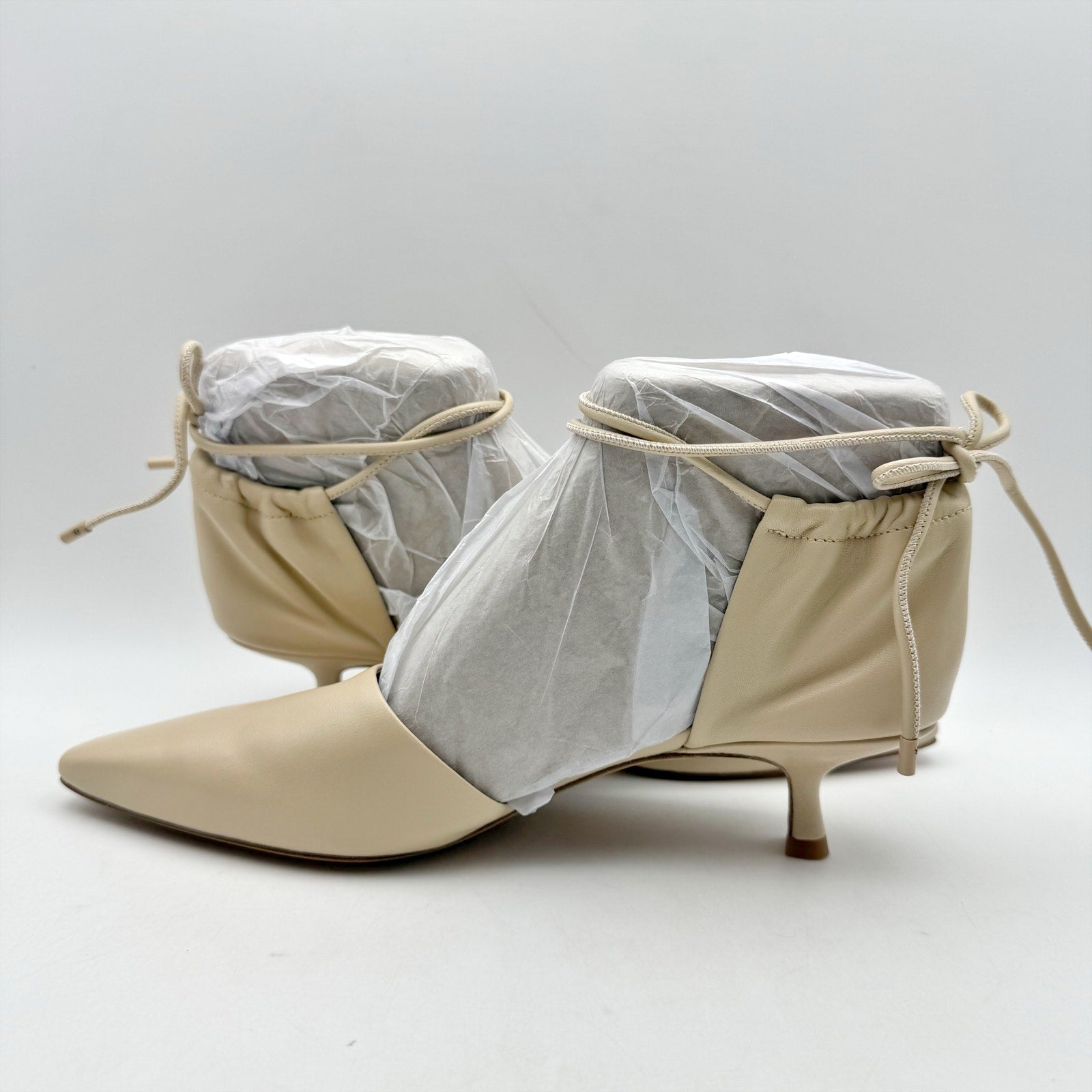 Vince Womens Sarai Pumps US 6.5 M EU 36.5 Sand Beige Leather NIB