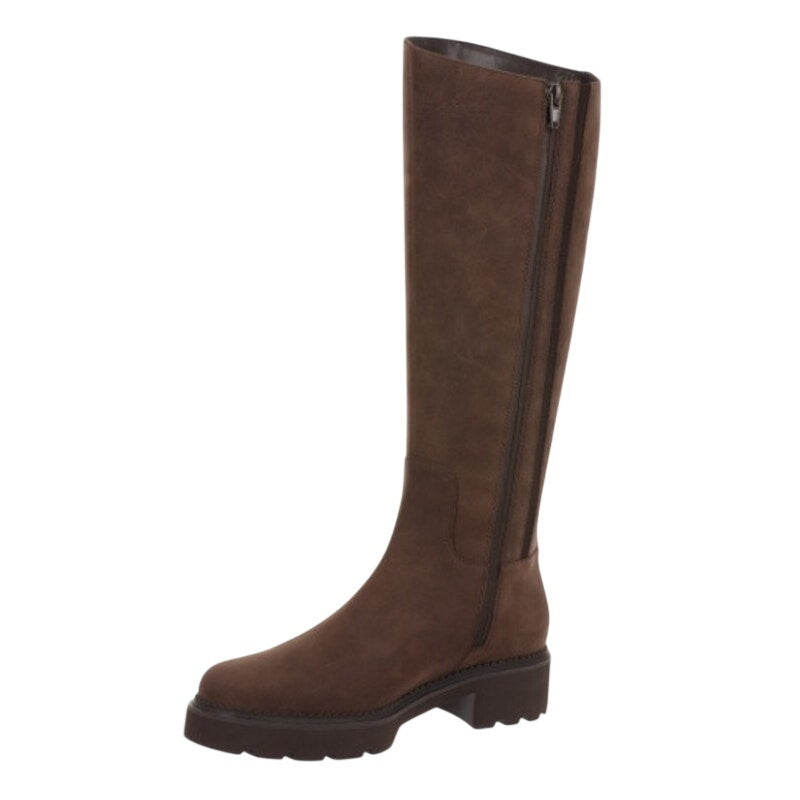 VIONIC Womens Fallbrook Knee High Boots Size 7.5 EU 38 Brown Leather NWOB