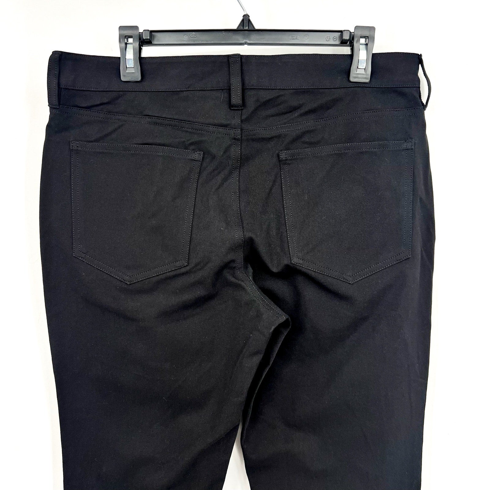 EVERLANE Men's The Performance 5-Pocket Pants 33x34 Black Chinos Stretch NWT