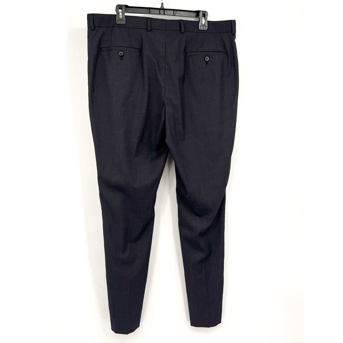 PENGUIN Men's Osman Wool Blend Flat Front Dress Pants 38x32 Charcoal NWOT
