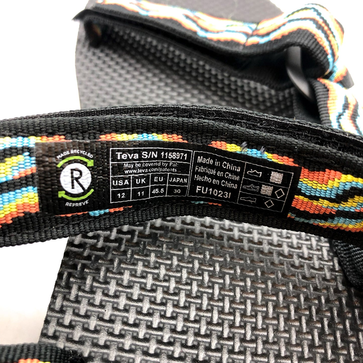 TEVA Men Original Universal Revive Sport Sandals US 12 80s Archival Revival NIB