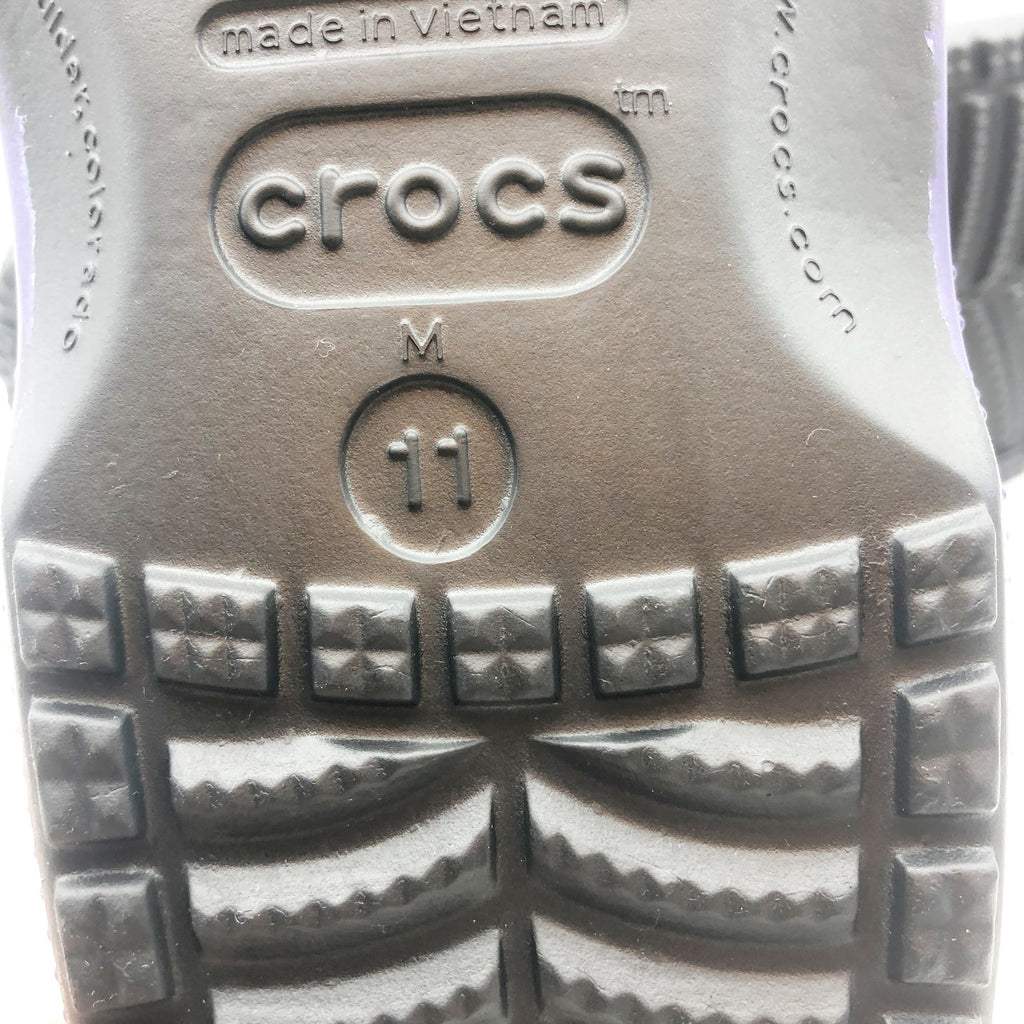 Crocs Mens NBA Phoenix Suns Classic Clogs Size 11 Black Purple NWT