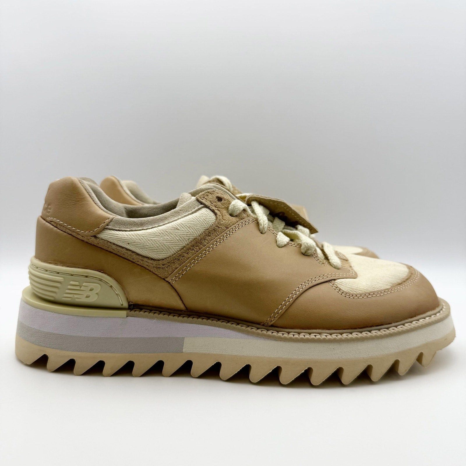 New Balance x Tokyo Design Studio 574 Sneakers MENS 7 WOMENS 8.5 Brown NWOB