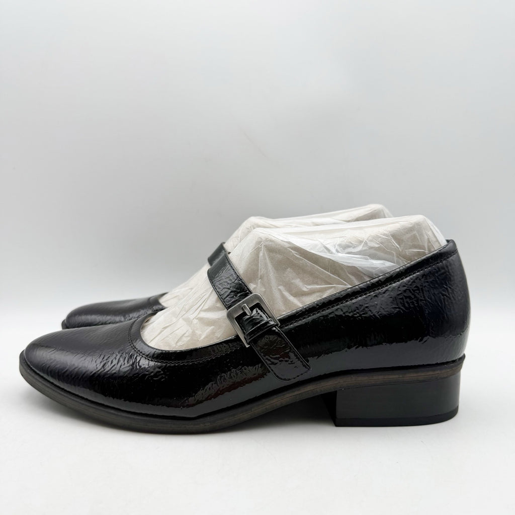 Soul Naturalizer Womens Ramona Mary Jane Flats US 8.5 Wide EU 39 Black NIB