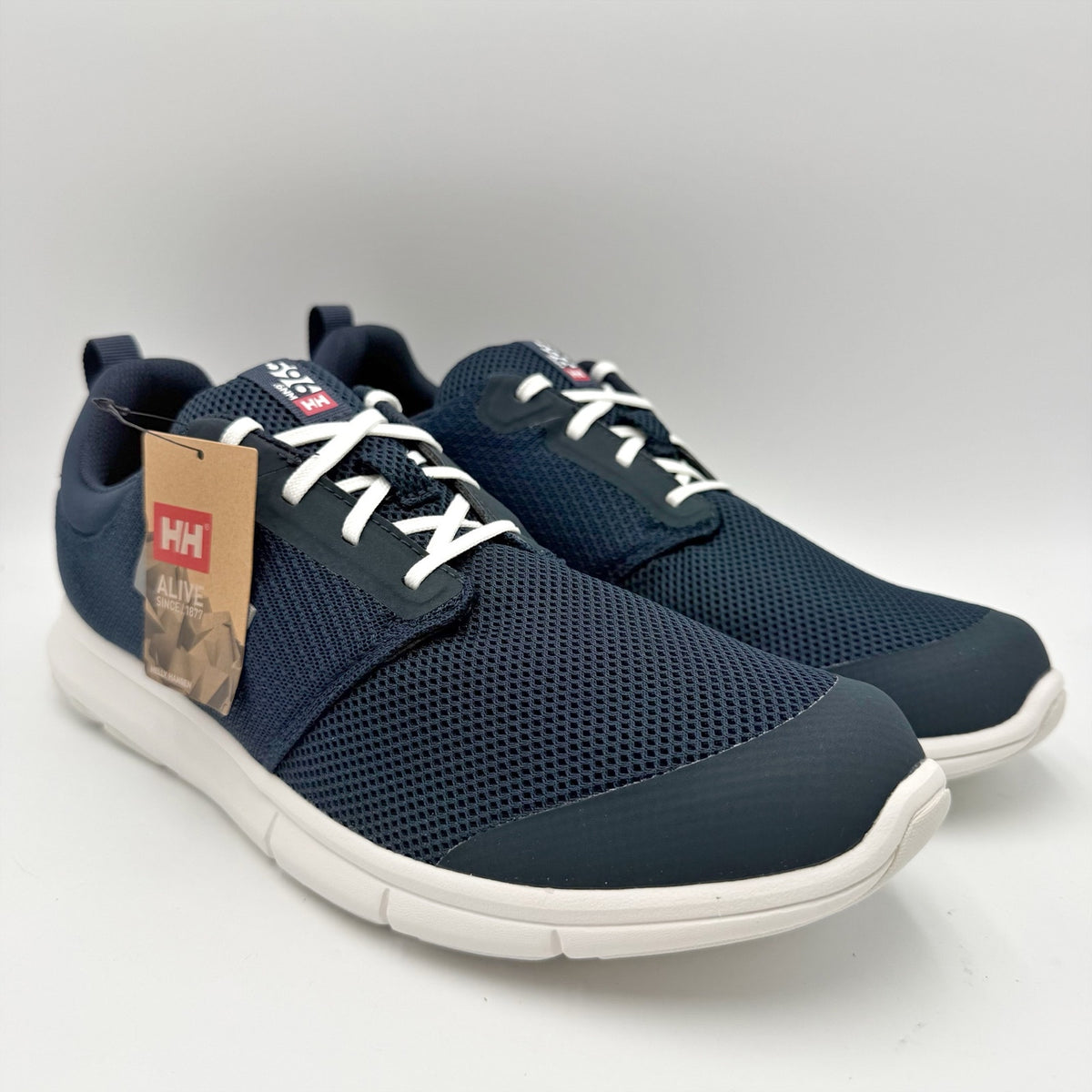 Helly Hansen Mens Feathering Athletic Shoes Size 10 Navy Blue Walking NIB