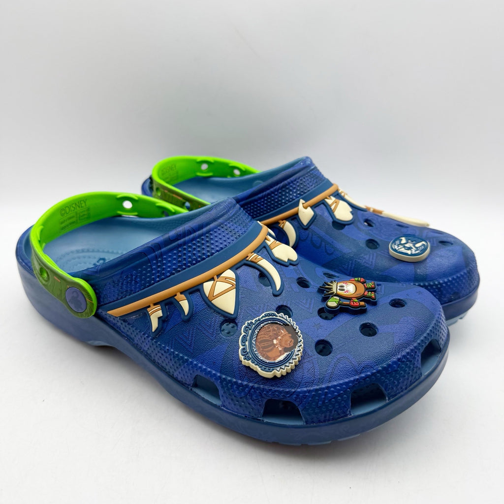 Crocs UNISEX Moana Classic Clog Mens 9 Womens 11 Blue Green NWOB